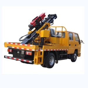 公路護(hù)欄搶修專用車 波形護(hù)欄板防撞搶修車